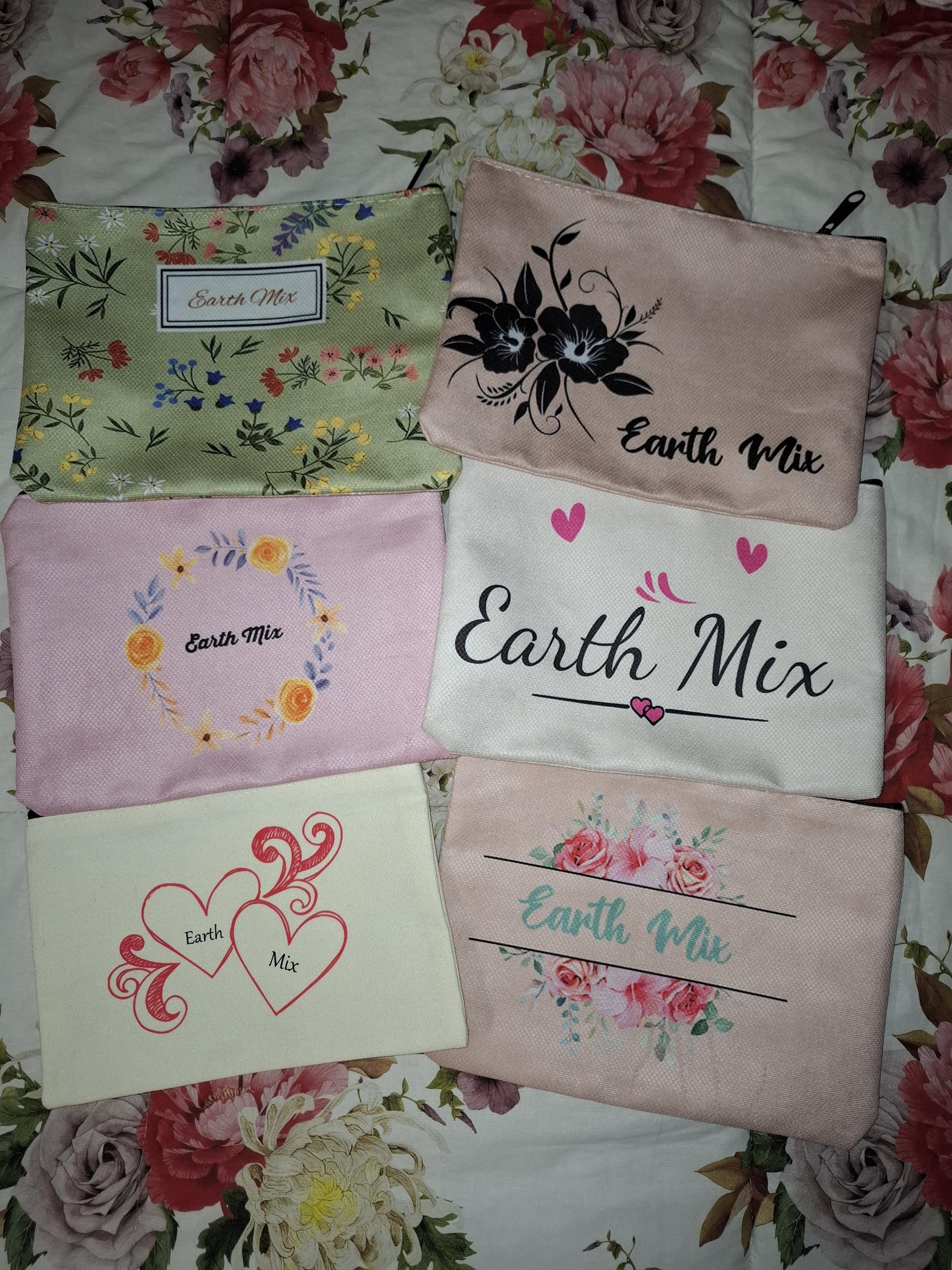 Customizable Thai TV series couple makeup bag Earth Mix gmmtv