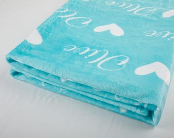 Personalized Girl Name Blanket,Custom Baby Name Blanket,Kids Name Blanket,Personalized Custom Blanket, Baby Girl Blanket,Custom Gift