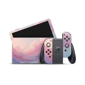 Skin for Nintendo Switch OLED - Pastel Cloud