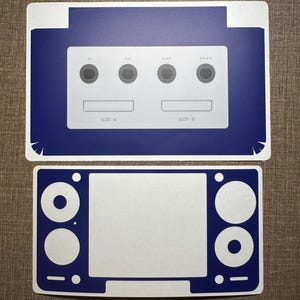 AYN Thor Skin - Gamecube-patroon (voorkant en zijkant) - Premium sticker