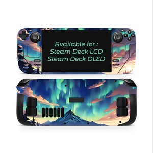 Skin pour Steam Deck & Steam Deck OLED – Aurore Boréale