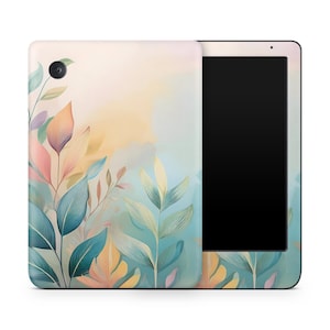 Sticker Pastel Flowers for Kobo eReader – Custom Skin for Kobo Clara 2E, Clara HD, Kobo Libra, Libra 2, Kobo Nia