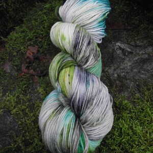 Nerd Sock Yarn Club Membership, Sci Fi Fantasy Handpainted sock yarn 6 months of knerd bliss image 3