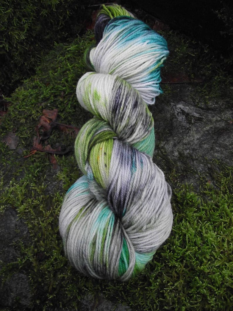 Nerd Sock Yarn Club Membership, Sci Fi Fantasy Handpainted sock yarn 6 months of knerd bliss image 3