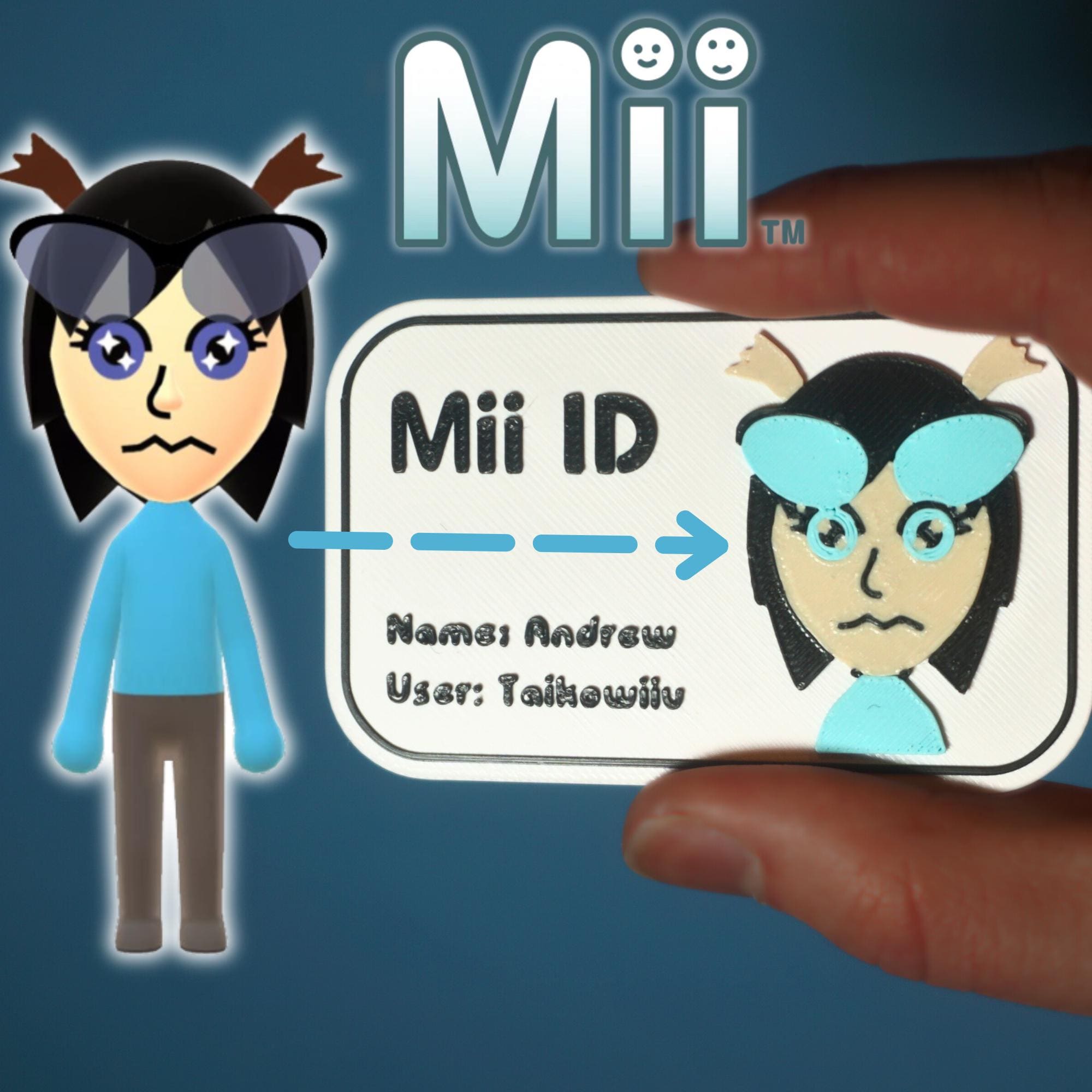 Mii Nintendo Switch User Profiles Custom Mii Australia