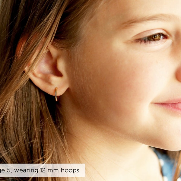 Baby Girl Earrings Etsy