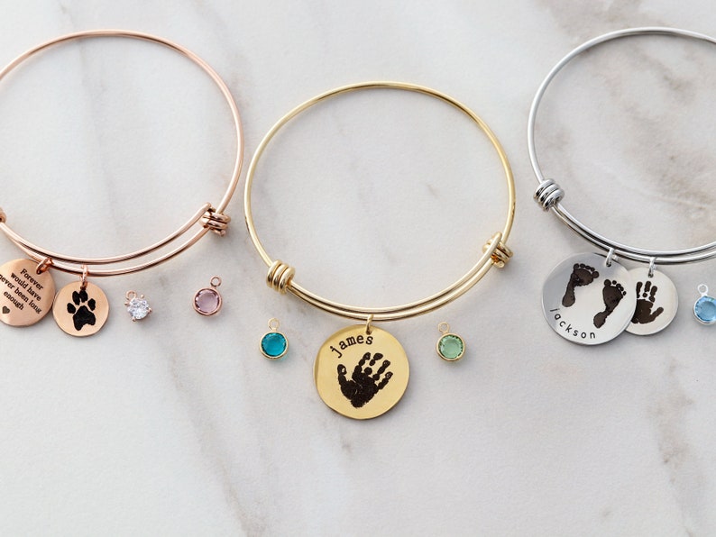 Add a Charm to Expandable Bracelets Etsy