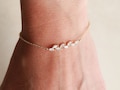 Crystal Bracelet - Bridesmaid Gifts Bridesmaid Bracelets, Dainty Gold Bracelet, Wedding Bracelets, Bridal Jewelry, Mother of Bride PAVI