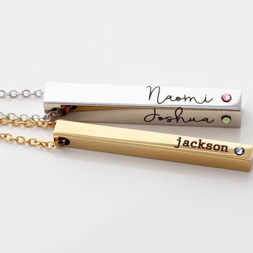 Gift / Birthstone Necklace / Custom 
