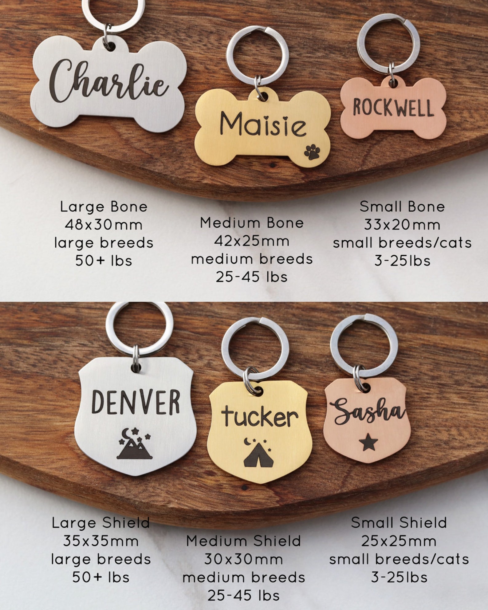 Custom Pet Collar / Collar Tag / Custom Pet Tag / Cute Pet Tag - Etsy