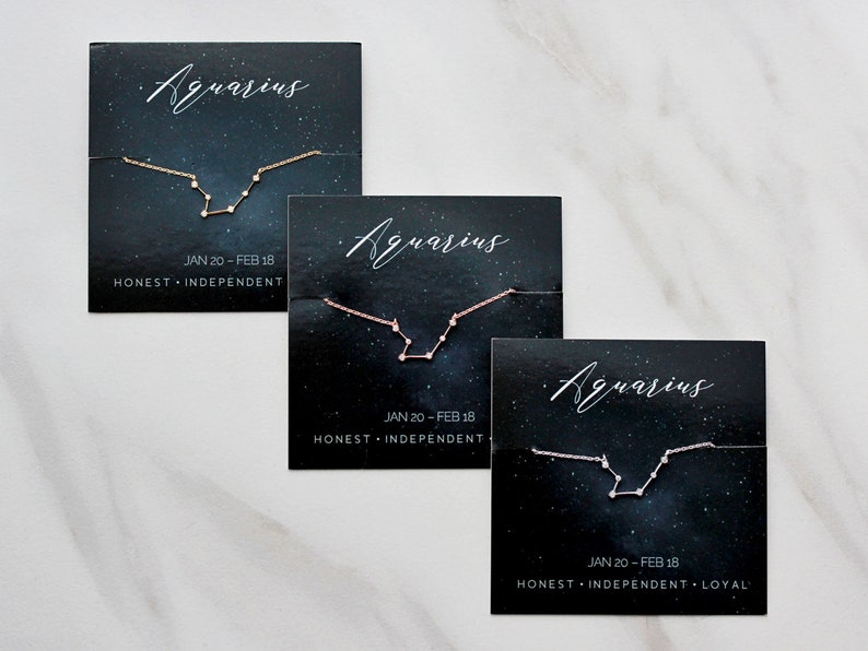 Zodiac Bracelet Astrology Bracelet Zodiac Constellation Virgo Zodiac Pisces Bracelet Aquarius Jewelry Zodiac Birthday ZODZ image 2