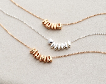 Mama Necklace - Nana Necklace Name Necklace , Grandma Necklace, Mother's Day Gift, Gift for Mom, Gift for Grandma Personalized Gift Mom BUBO