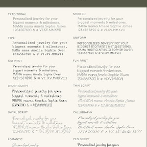 The image is a collection of images that showcase personalized jewelry options for different occasions, such as birthdays, anniversaries, and milestones. The images feature various styles and designs, including traditional, modern, and personalized jewelry options. The text provides a detailed description of each image, but does not include any specific details about the content or the context of the images.