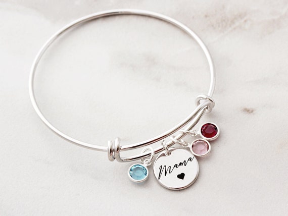mothers day engraved bracelet