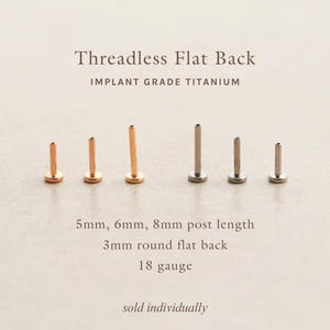 Pumpkin Flat Back Stud Halloween Earrings, Titanium Flat Backs, Flat Back Studs, Jack-o-lantern, Implant Grade, Hypoallergenic, Nap FEXI afbeelding 5