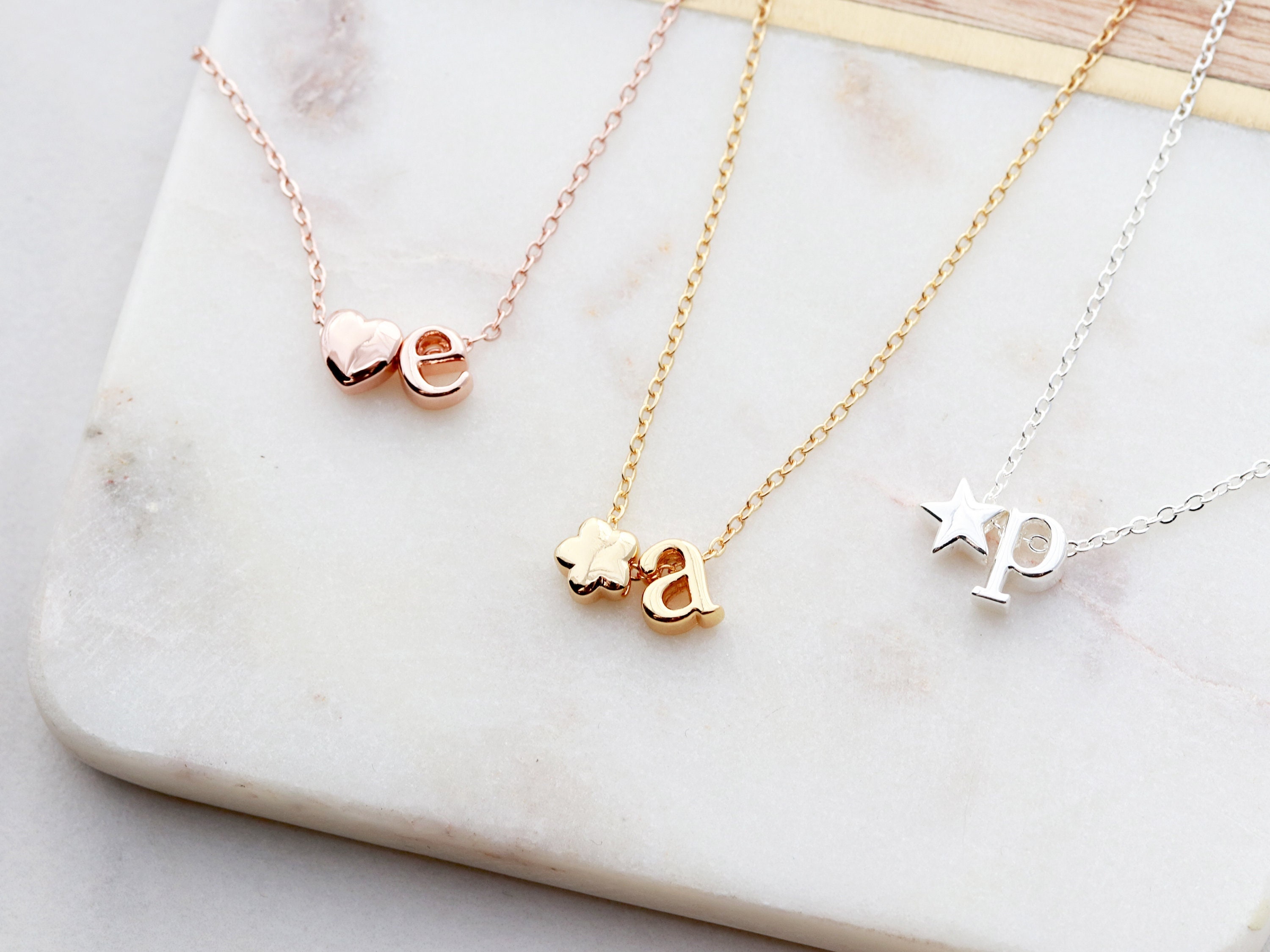 Mother And Child Sterling Silver Initial Heart Necklace By a ring a day |  notonthehighstreet.com