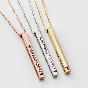 Medical ID Necklace • Medical ID • Medical Alert • Alert Necklace • Allergy Necklace • Diabetic Necklace • Prescription Necklace Medical 4SE image 5