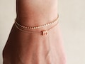 Dainty Bracelet Set - Bracelets for Women, Initial Bracelet, Dainty Gold Bracelet, Bridesmaid Bracelets, Layering, Bracelet Stack BGS1