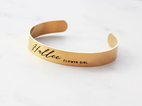 Flower Girl Bracelets Engraved Wedding Jewellery! Bridesmaid Bracelets Flower Girl Bracelets Engraved Wedding Jewellery! Bridesmaid Bracelets