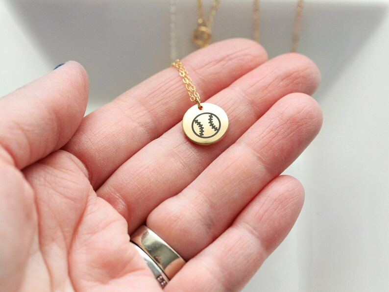 1/2 Disc Symbol Necklace Keepsake Personalized | Etsy