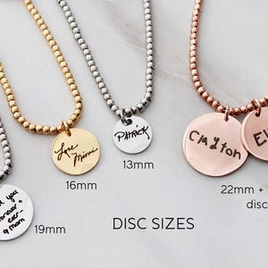 Handwriting Bracelet • Memorial Bracelet • Actual Handwriting • Remembrance Gift • Grieving Gift • Actual Signature • Engraved Bracelet HND image 6