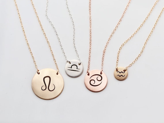 Dainty Libra Zodiac Necklace for Women Astrology Zodiac Jewelry 17 in chain Multiple colors Dainty Libra Zodiac Necklace for Women Astrology Zodiac Jewelry 17 in chain Multiple colors