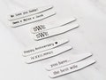 Personalized Father's Day Gift - Personalized Collar Stays, Personalized Gift for Him, Anniversary Gift, Engraved Collar Stays, Mens, MNG