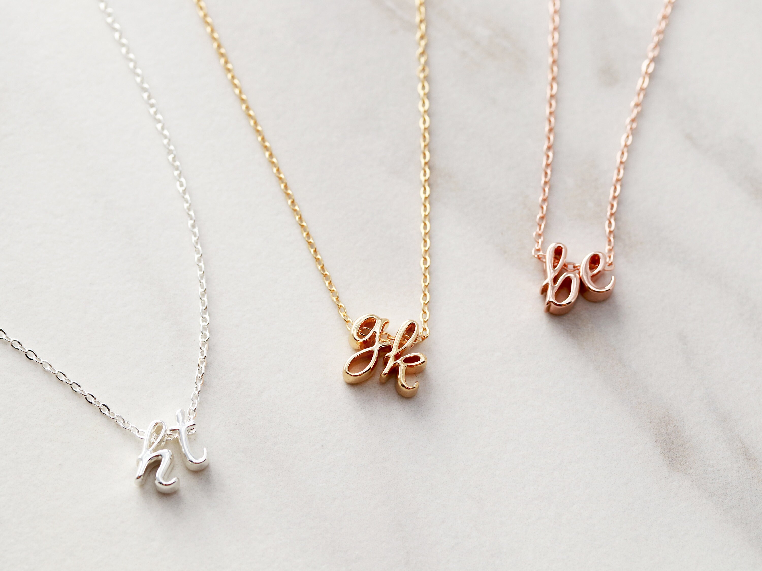 Personalized Initial Necklace / Best 