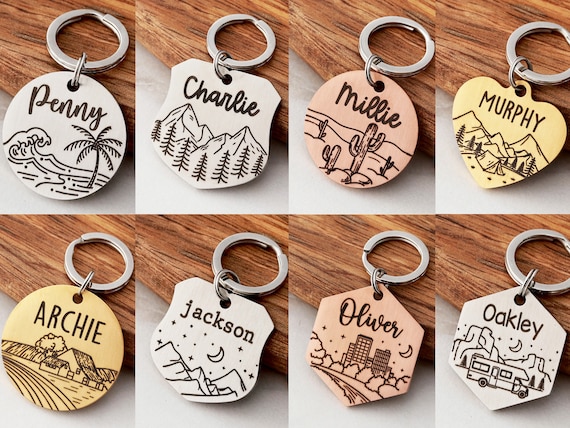 Custom Pet ID Tag, Shop Personalized Pet Tags