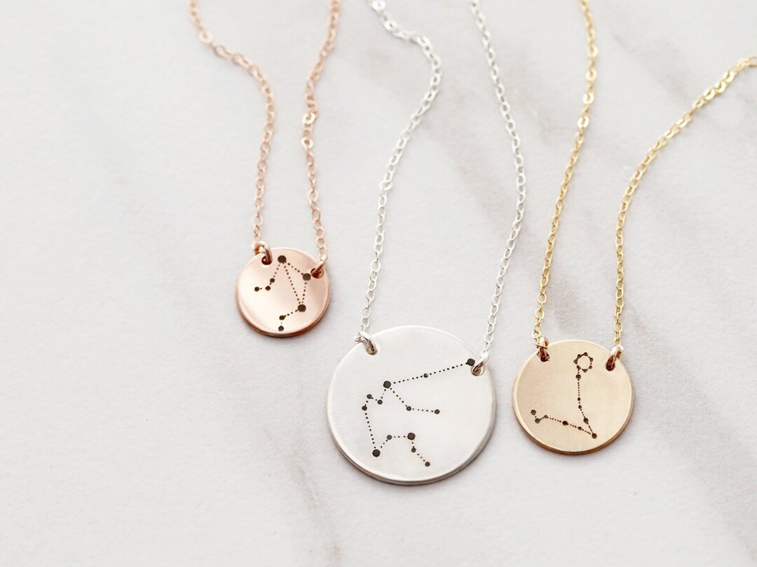 Constellation Necklace Constellation Jewelry Zodiac Necklace Astrology ...