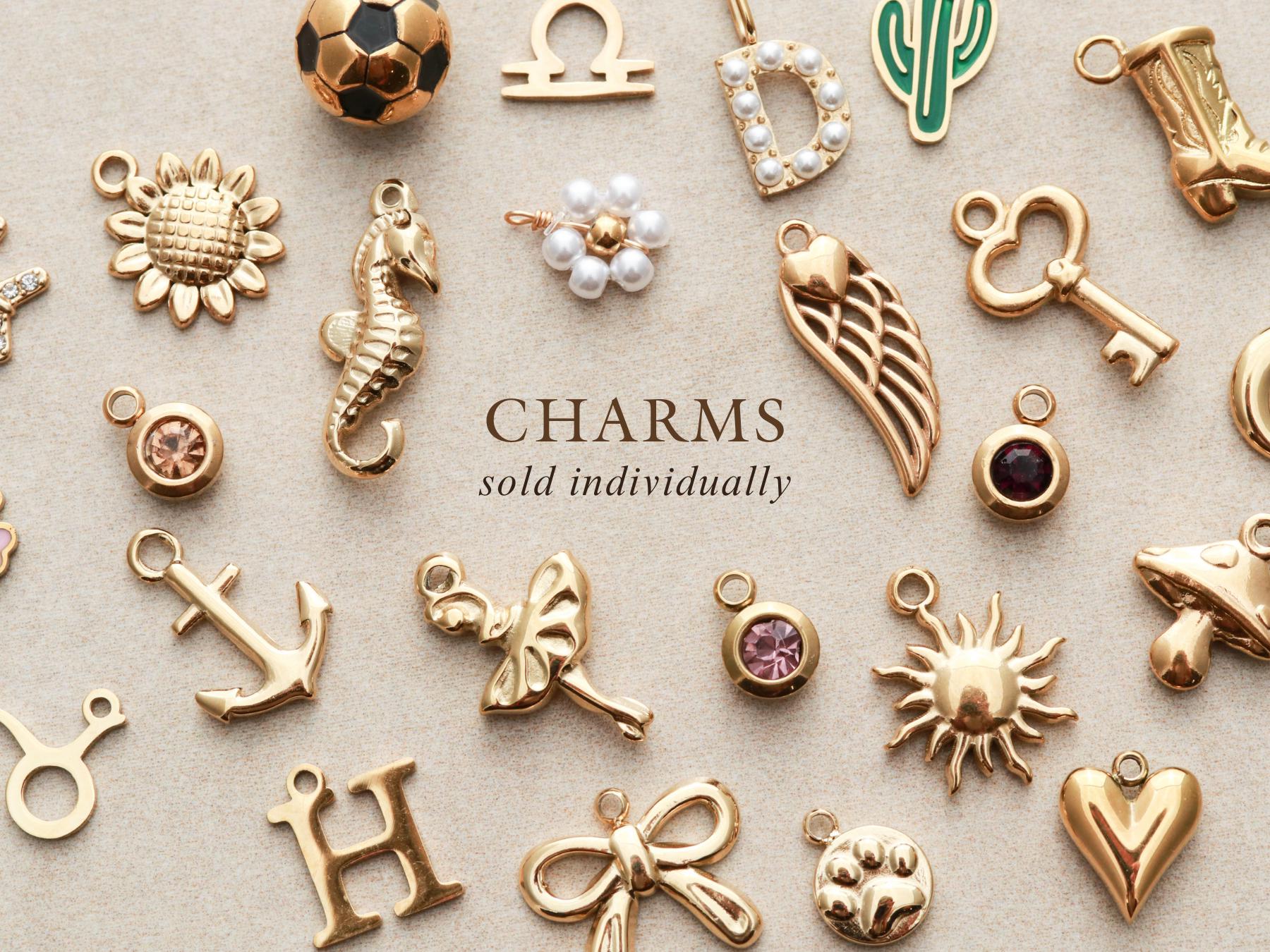 Add a Charm - Custom Charm Necklaces and Bracelets, TomDesign Custom Jewelry CHR
