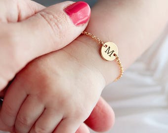 Baby Bracelet • Baby Jewelry • Name Bracelet • Baby Shower Gift • Custom Baby Bracelet • Personalized Baby Bracelet • New Baby Bracelet MXE2