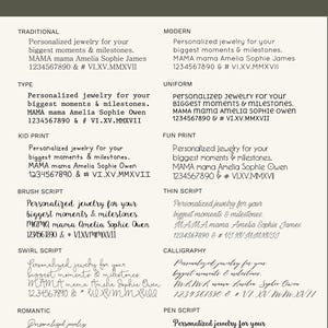 The image is a collection of images that showcase personalized jewelry options for different occasions, such as birthdays, anniversaries, and milestones. The images feature various styles and designs, including traditional, modern, and personalized jewelry options. The text provides a detailed description of each image, but does not include any specific details about the content or the context of the images.