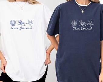 Team Jeremiah Shirt, Comfort Colors Unisex Tee, The Summer I Turned Pretty Merch