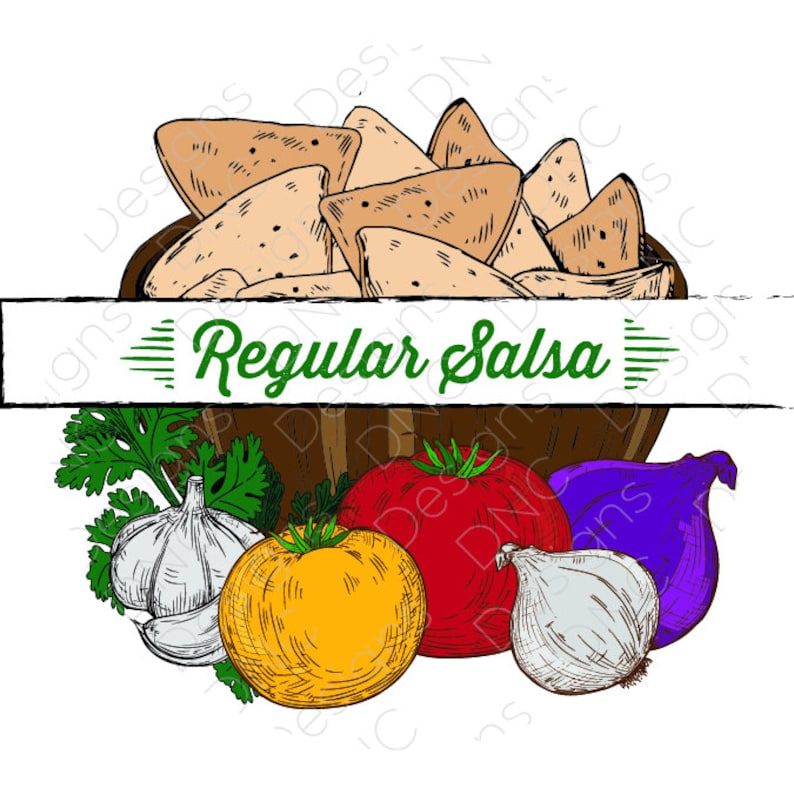 Printable Salsa Jar Labels: Customizable Canning Stickers - Etsy