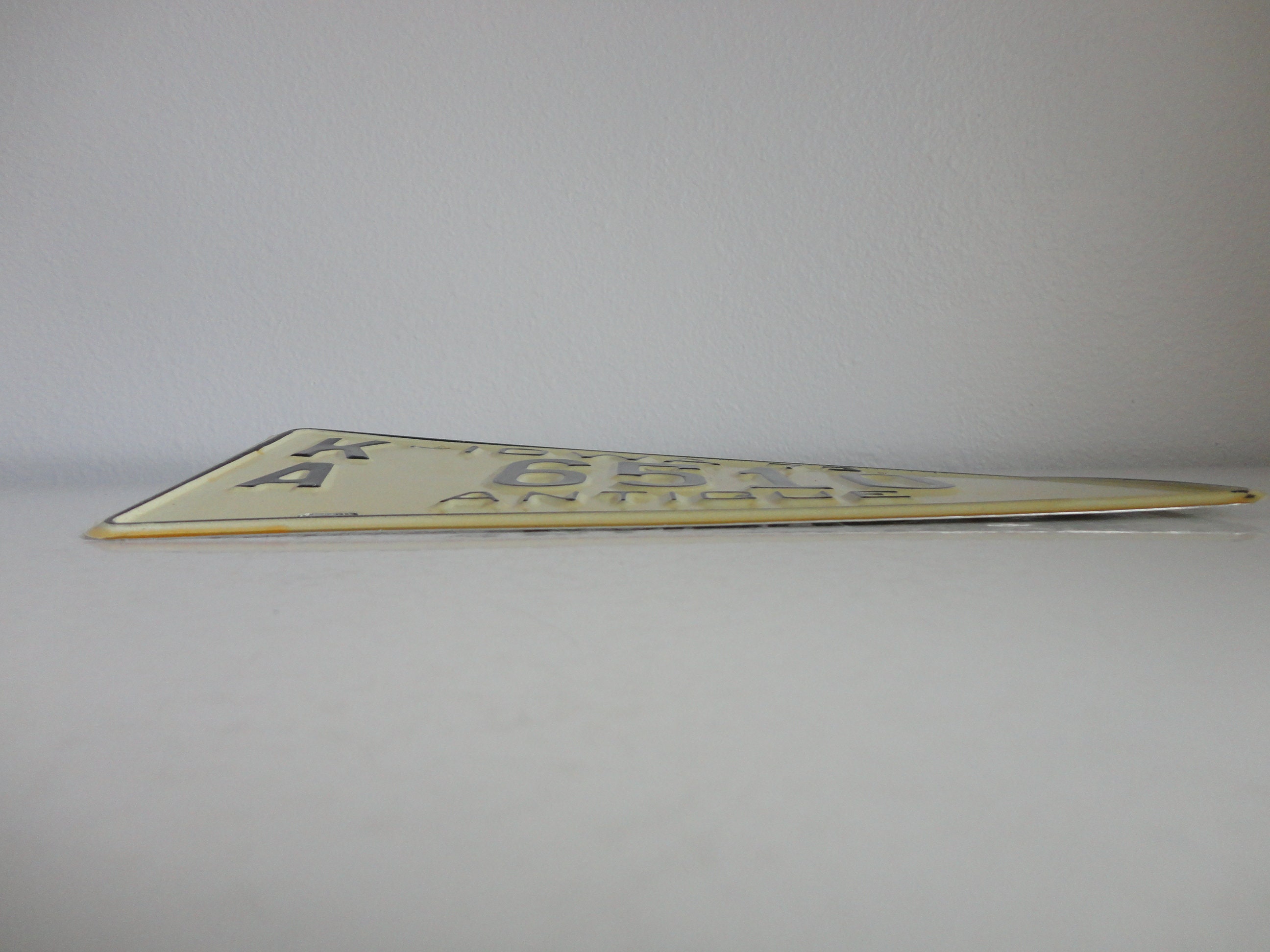 VINTAGE 1973 White and Black IOWA License PLATE 1970s Iowa Etsy