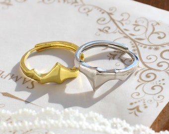 Princess Crown Ring,Princess Ring, Adjustable Gold & Silver Ring, Mermaid Wedding Crown Ring, Adjustable Ring, Crown Ring, jewelry