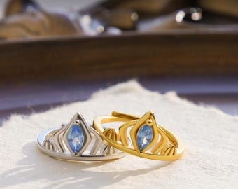 Snow Queen,Snow Queen Crown Ring,Queen Tiara Ring, Princess Ring,Queen Crown Engagement Ring, Engagement Ring,promise rings
