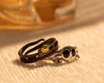 handmade Ring,Hanako kun ring,Nene ring,not allergic and does not fade,Sterling silver,adjustable ring,S925 silver,Anime Ring, hanako,nene