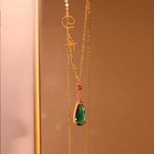Howl Jewelry, S925 Castle Necklace,Anime Cosplay Jewelry:S925 Customized necklace,S925,gift,S925 necklace earring set,COS