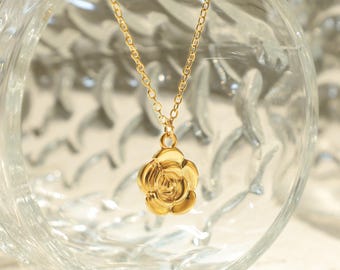 Drop earrings,Yor,Gold earrings with diamonds:14K gold-plated,Design Jewelry,rose necklace, Earrings,  Jewelry,gift,gold earring