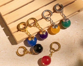 Goku Earring: Anime Cosplay Jewelry,14K gold-plated，Dragon Jewelry,Cosplay Earrings,Goku,Gifts for Boyfriend