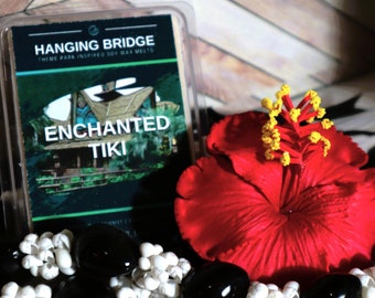 Verzauberte Tiki Sojawachs schmelzen | Disney Wachs Melts | Tropisches Wachs Melt | Disney Park Düfte | Disney Geschenke | Geschenke für Disnerds