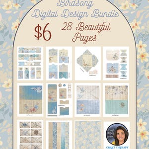 Songbird Digital Mini Journal Bundle