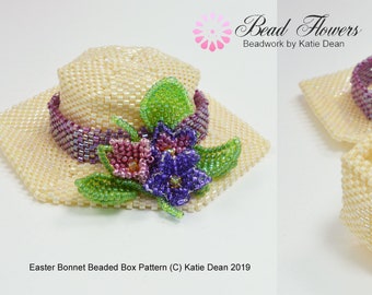 Easter Bonnet Beaded Box Pattern...Limited Edition!