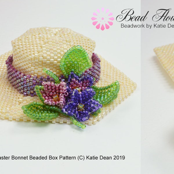 Easter Bonnet Beaded Box Pattern...Limited Edition!