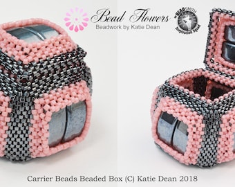 Carrier Beads Beading Pattern / Tutorial for a Beaded Box