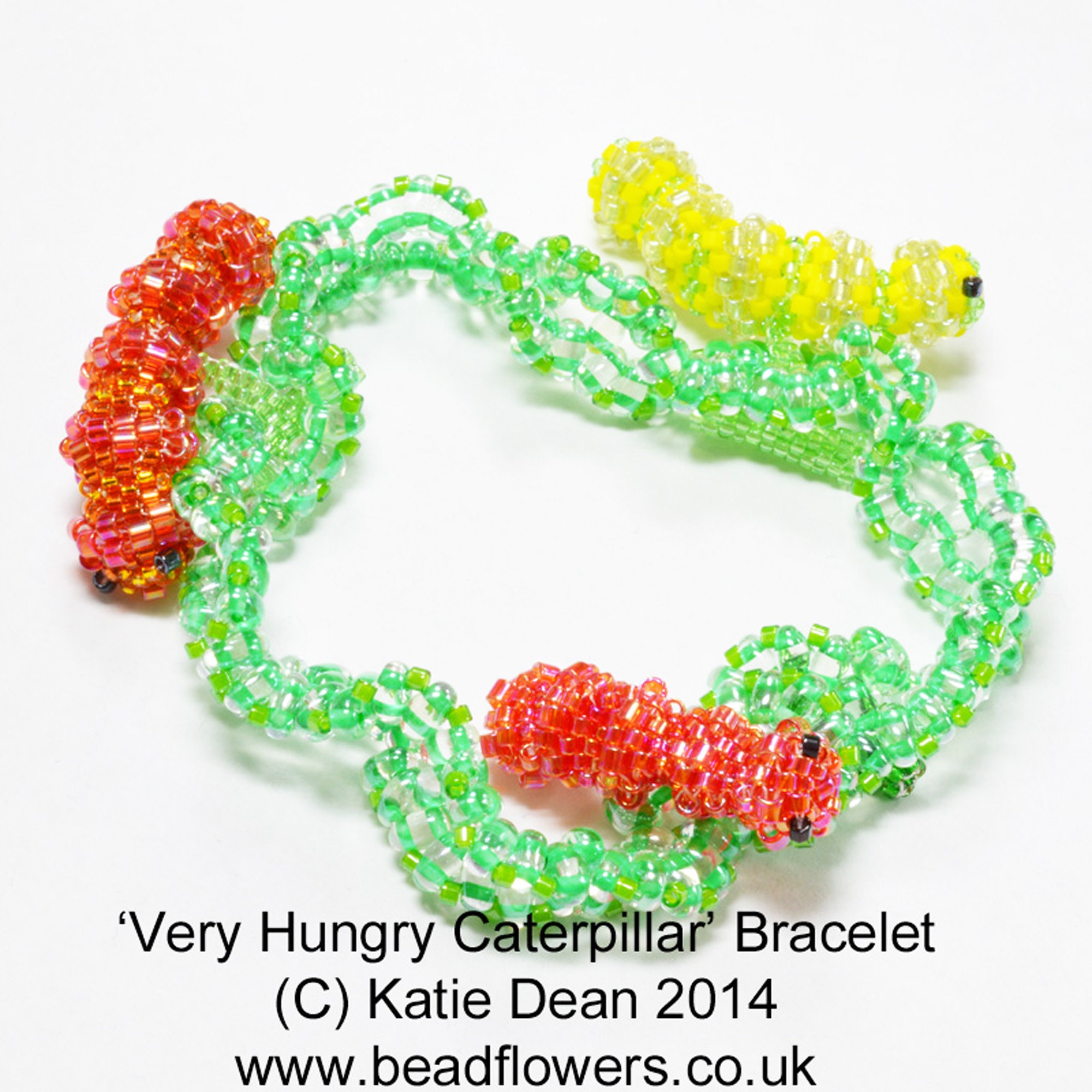 Beaded Necklace - Katie Caterpillar Beaded Necklace - Katie Caterpillar