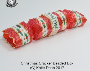 Christmas Cracker Beading Pattern / Tutorial