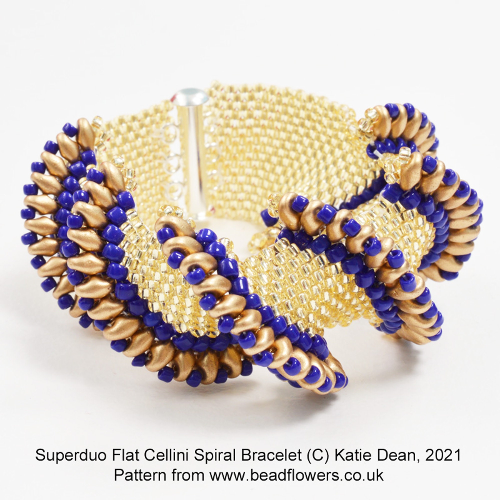 Crescent Beads Spacers Bracelet - Katie Dean